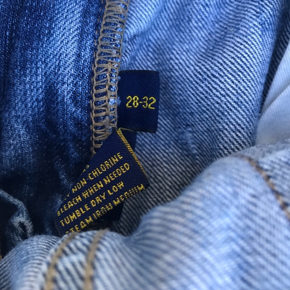 Ralph Lauren Rugby Bootleg Blue Jeans Size 28/32 - Picture 7 of 8